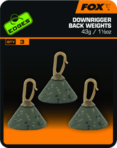 Fox Edges Downrigger Back Weights - Toplood - dé KarperCentrale